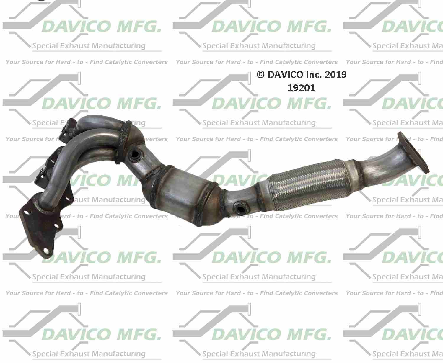 Davico Mfg Catalytic Converter 19201