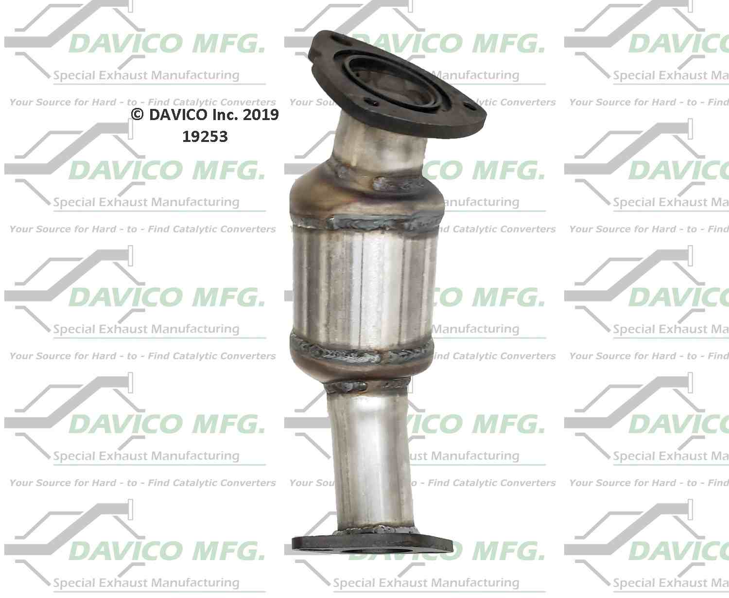 Davico Mfg Exact-Fit Catalytic Converter 19253