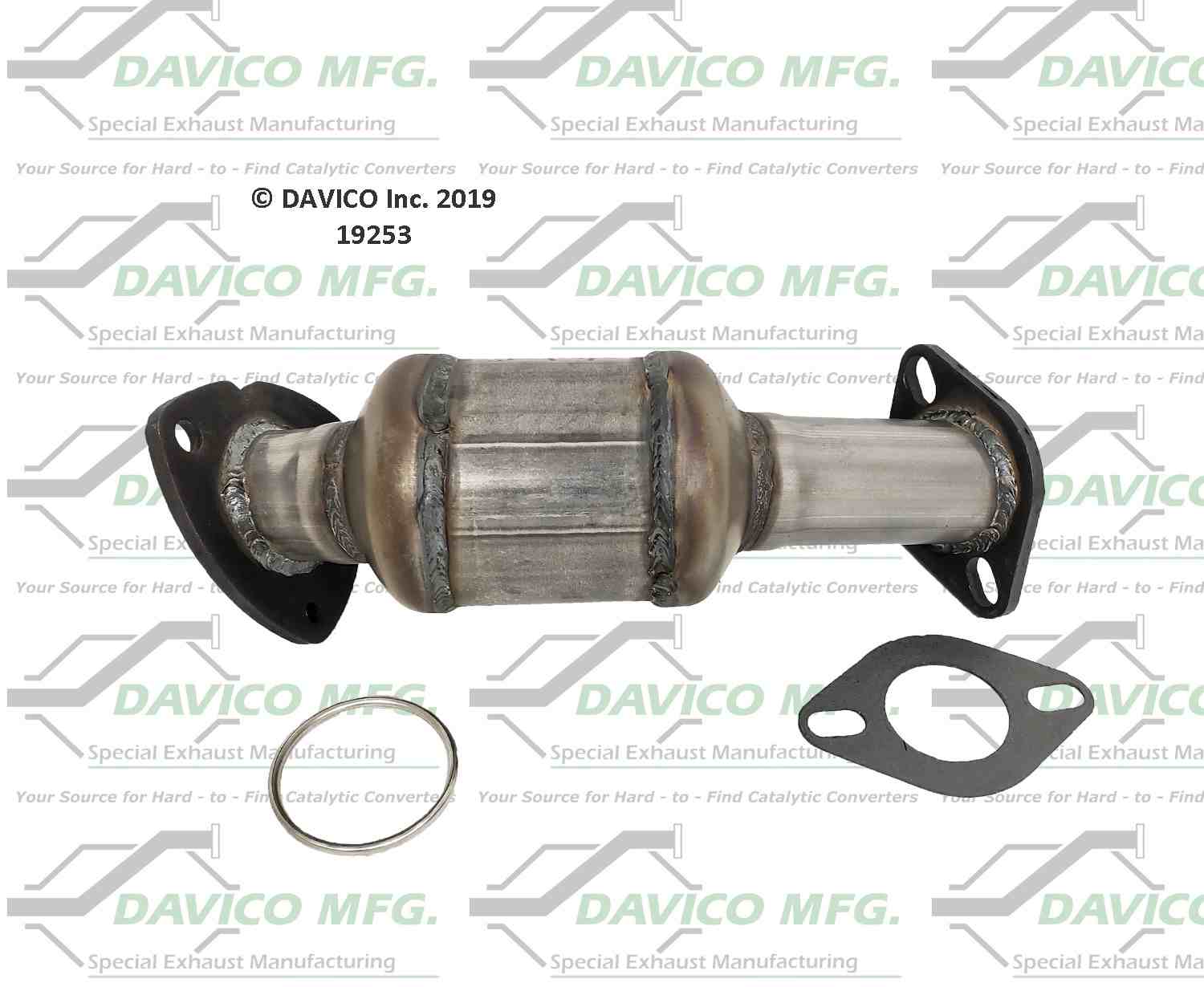 Davico Mfg Exact-Fit Catalytic Converter 19253