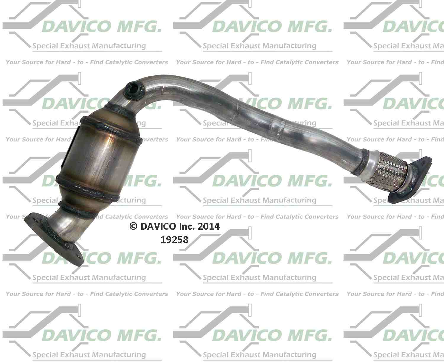 Davico Mfg Catalytic Converter 19258