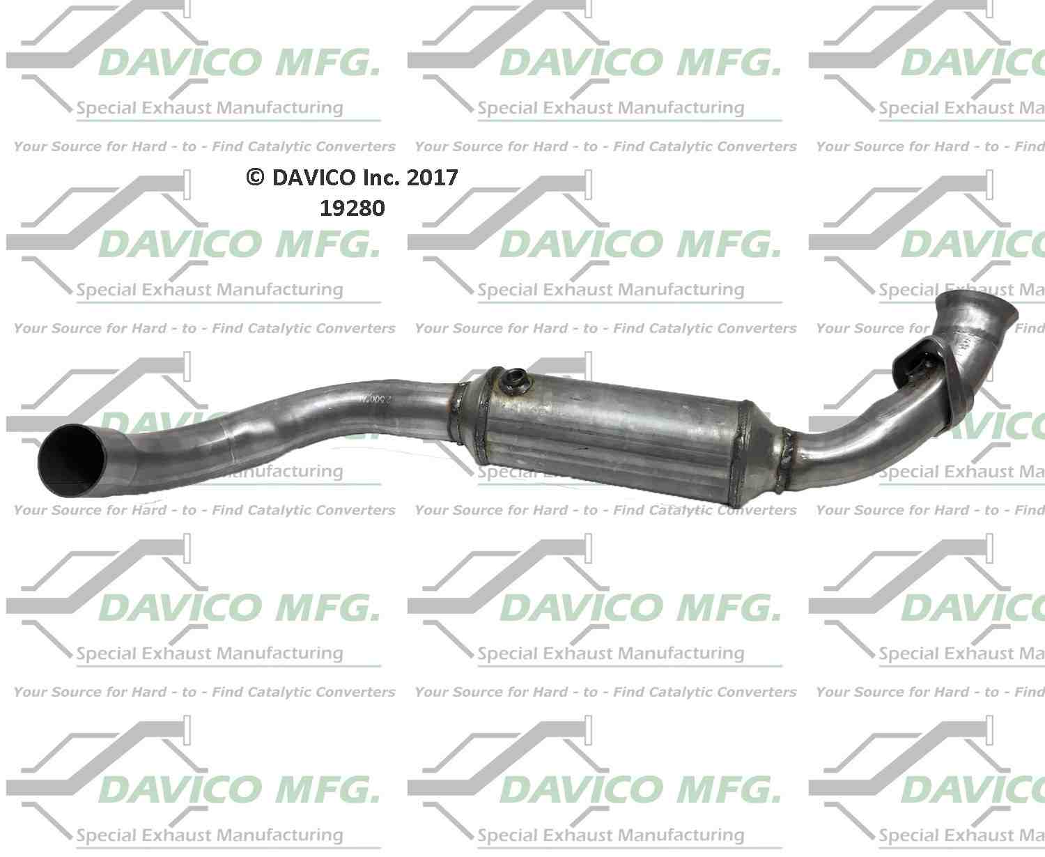 Davico Mfg Catalytic Converter 19280