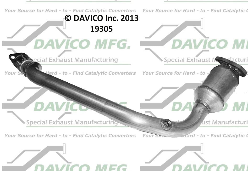 Davico Mfg Exact-Fit Catalytic Converter 19305