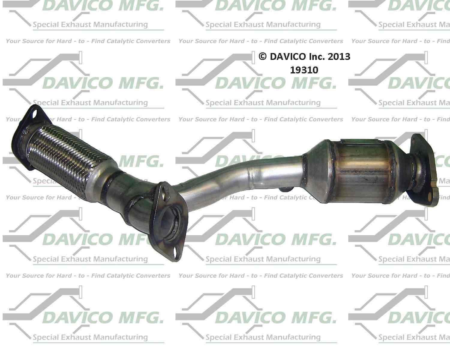 Davico Mfg Exact-Fit Catalytic Converter 19310
