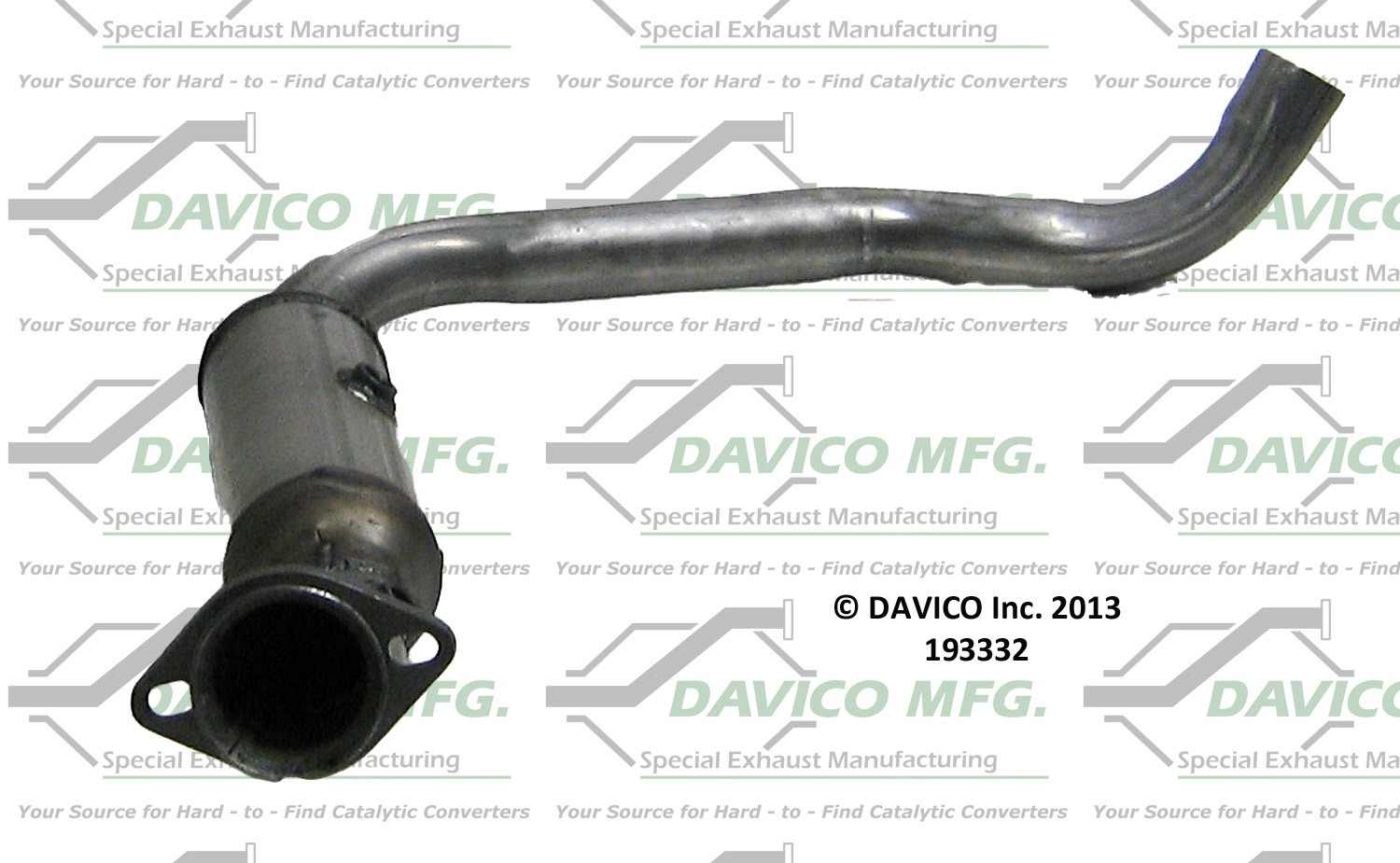 Davico Mfg Exact-Fit Catalytic Converter 193332