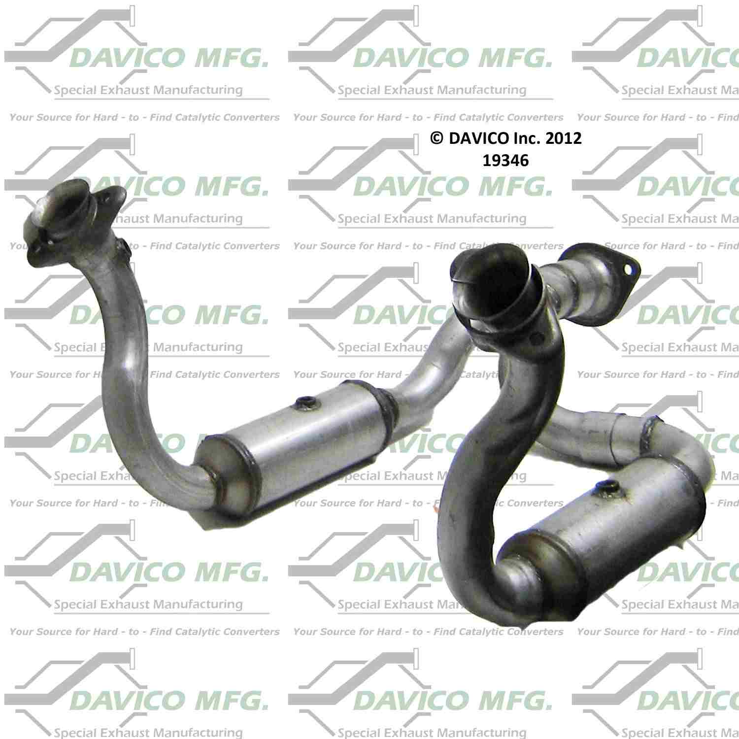 Davico Mfg Catalytic Converter 19346