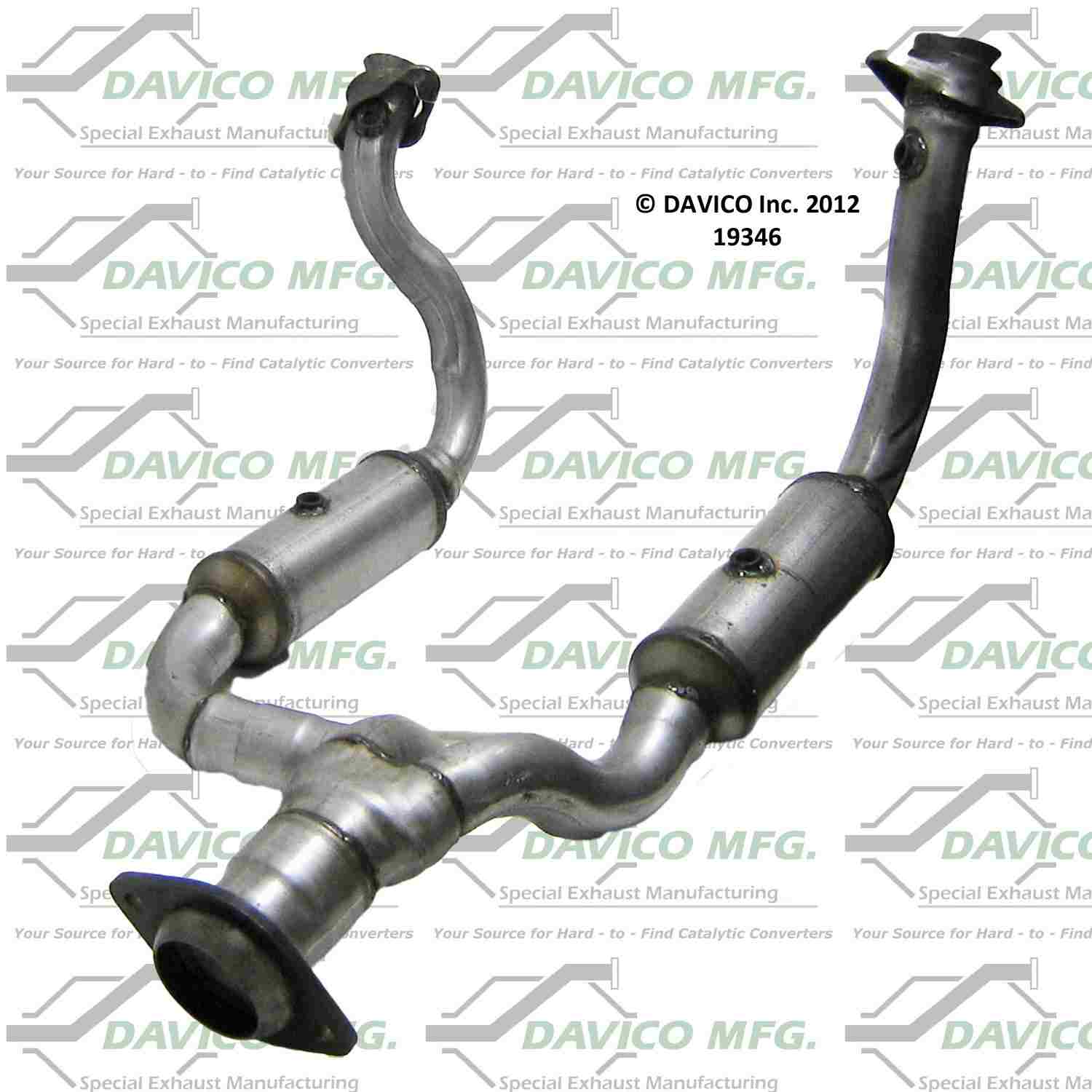 Davico Mfg Catalytic Converter 19346