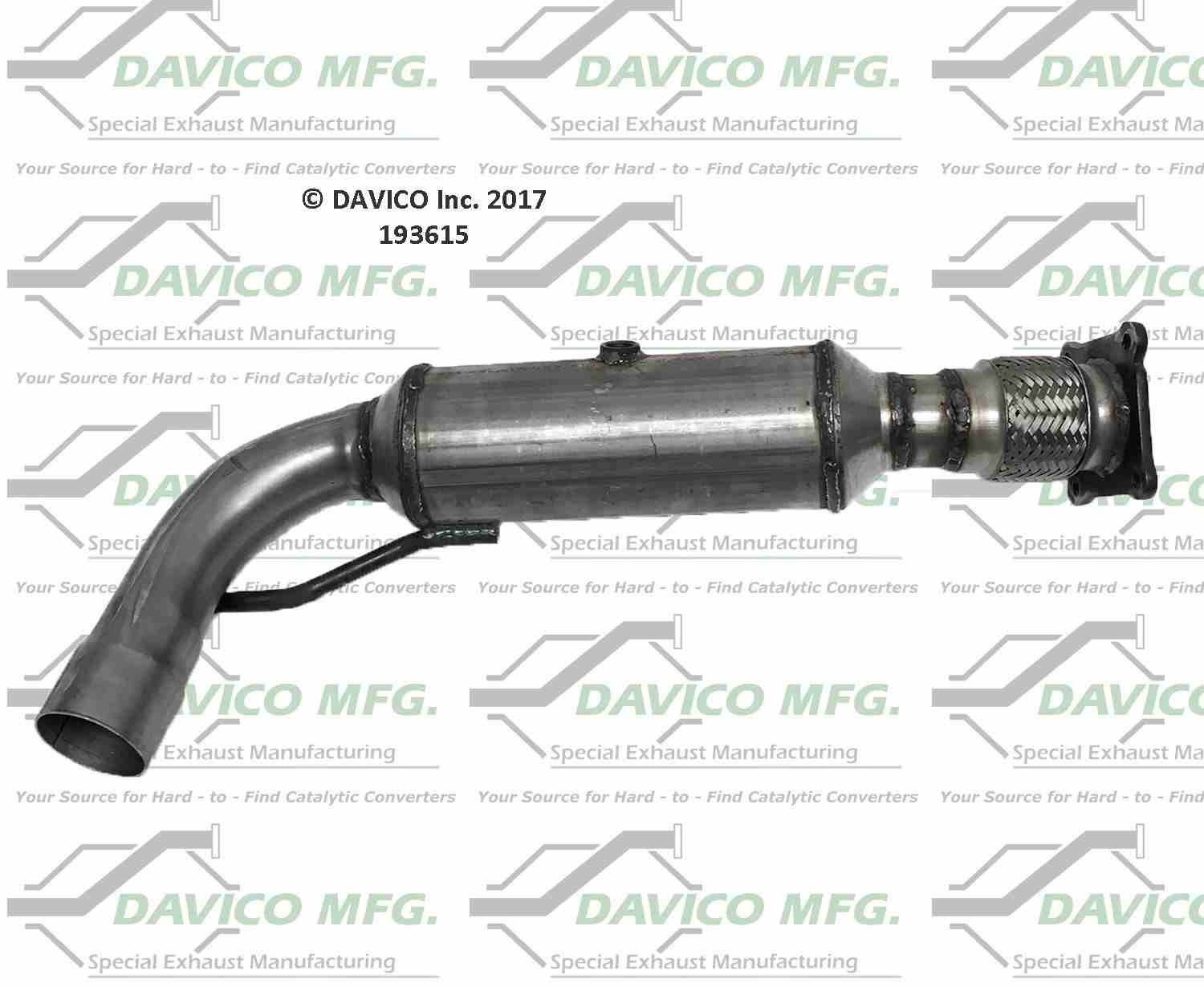 Davico Mfg Catalytic Converter 193615