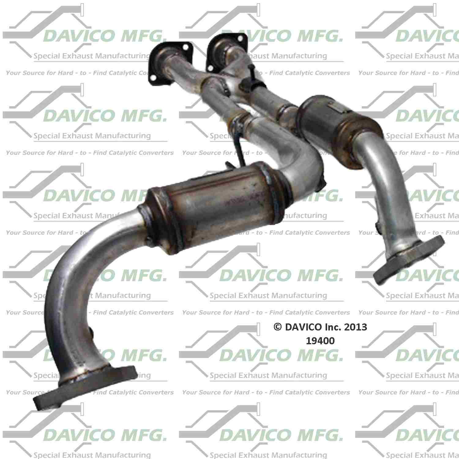 Davico Mfg Exact-Fit Catalytic Converter 19400