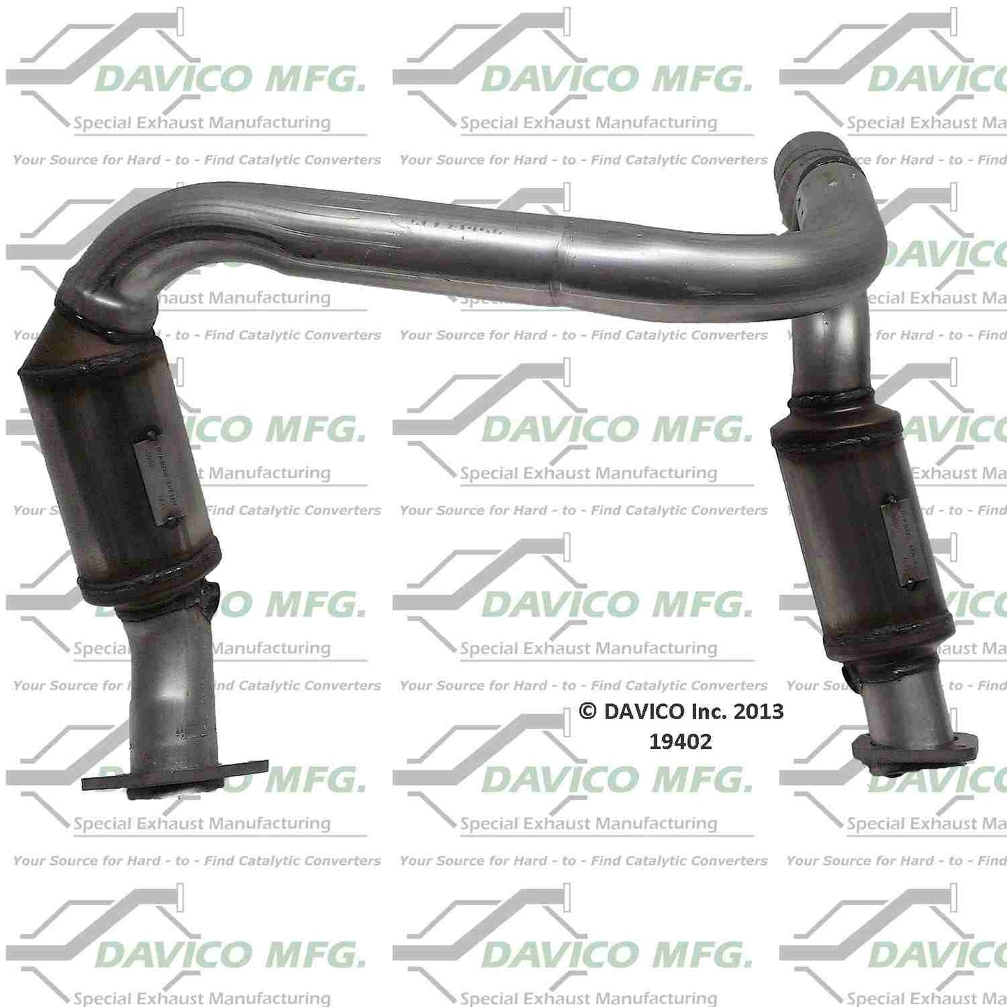 Davico Mfg Exact-Fit Catalytic Converter 19402