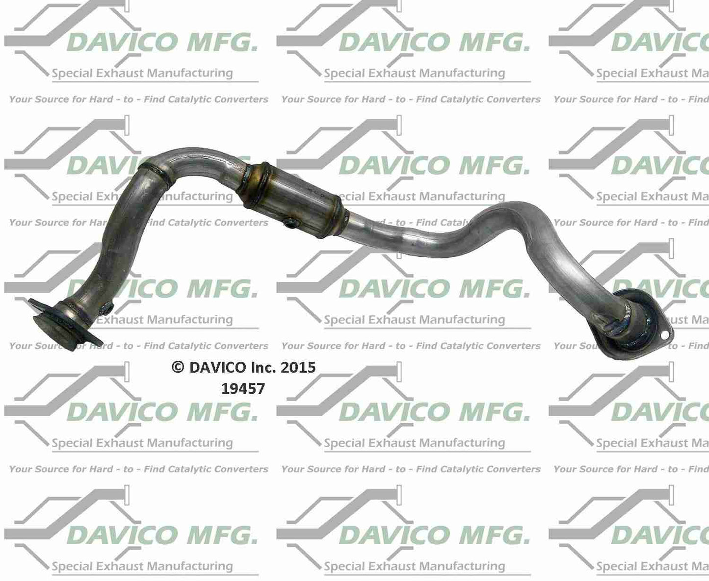 Davico Mfg Exact-Fit Catalytic Converter 19457