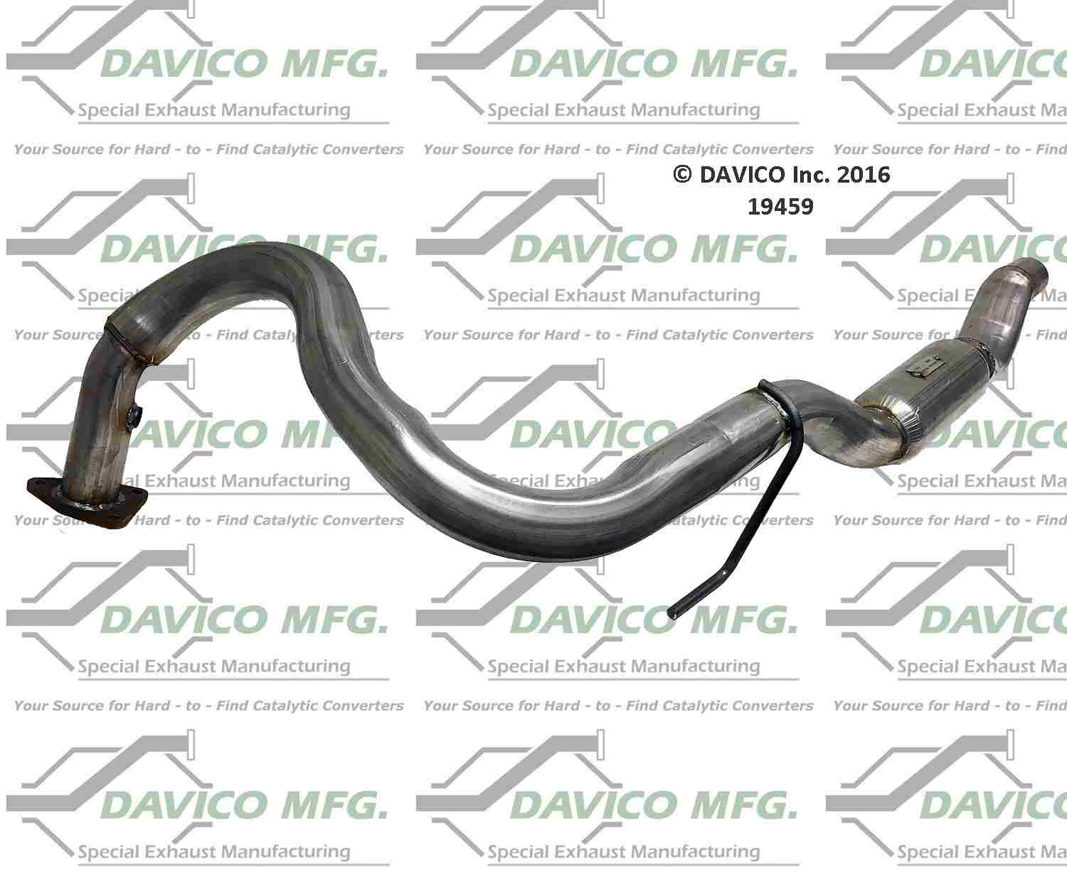 Davico Mfg Exact-Fit Catalytic Converter 19459