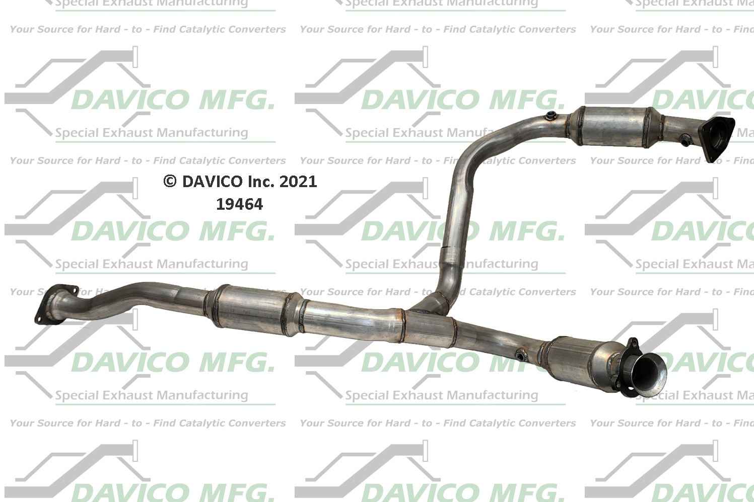 Davico Mfg Exact-Fit Catalytic Converter 19464