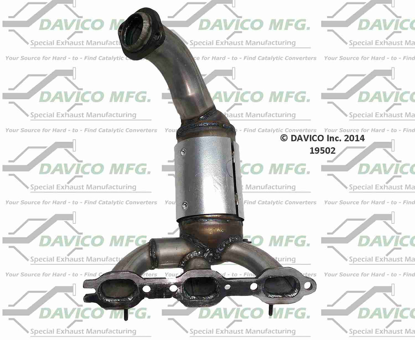 Davico Mfg Exact-Fit Catalytic Converter 19502