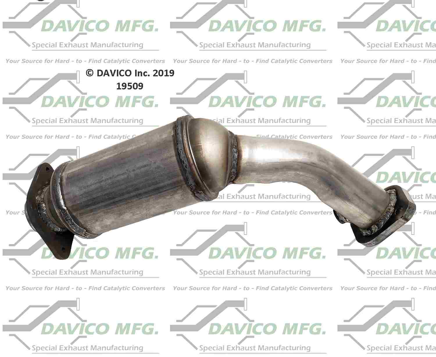 Davico Mfg Exact-Fit Catalytic Converter 19509