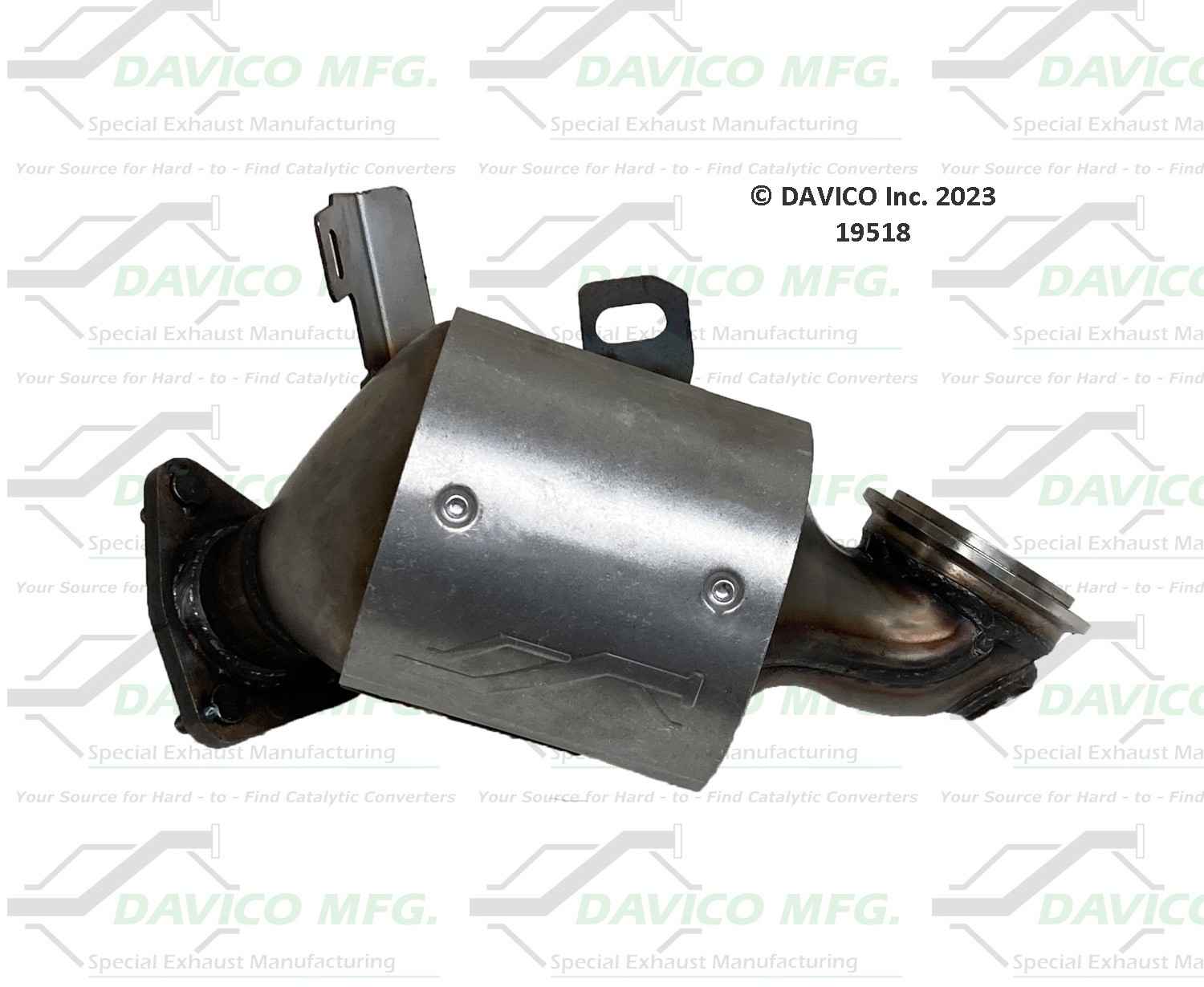 Davico Mfg Exact-Fit Catalytic Converter 19518