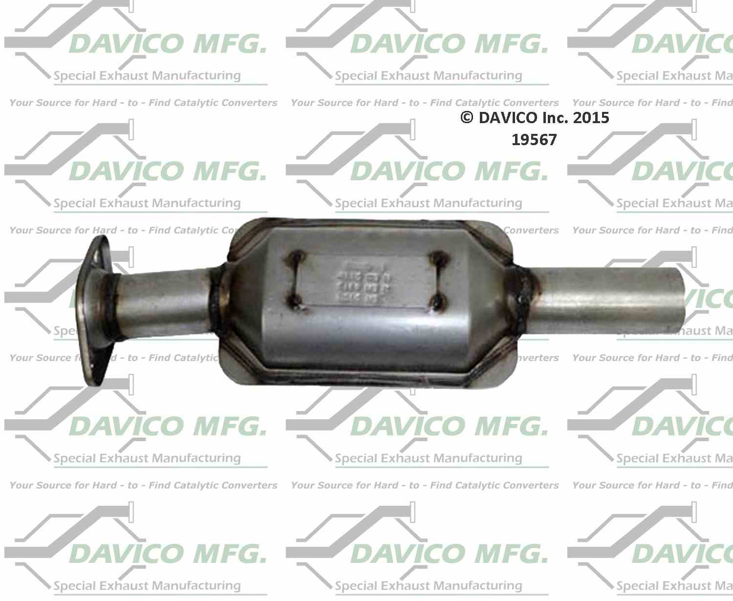 Davico Mfg Exact-Fit Catalytic Converter 19567