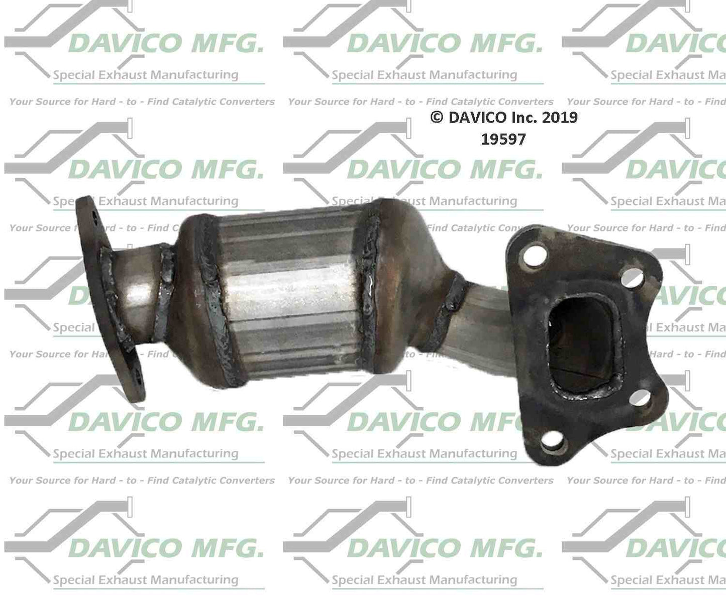 Davico Mfg Exact-Fit Catalytic Converter 19597
