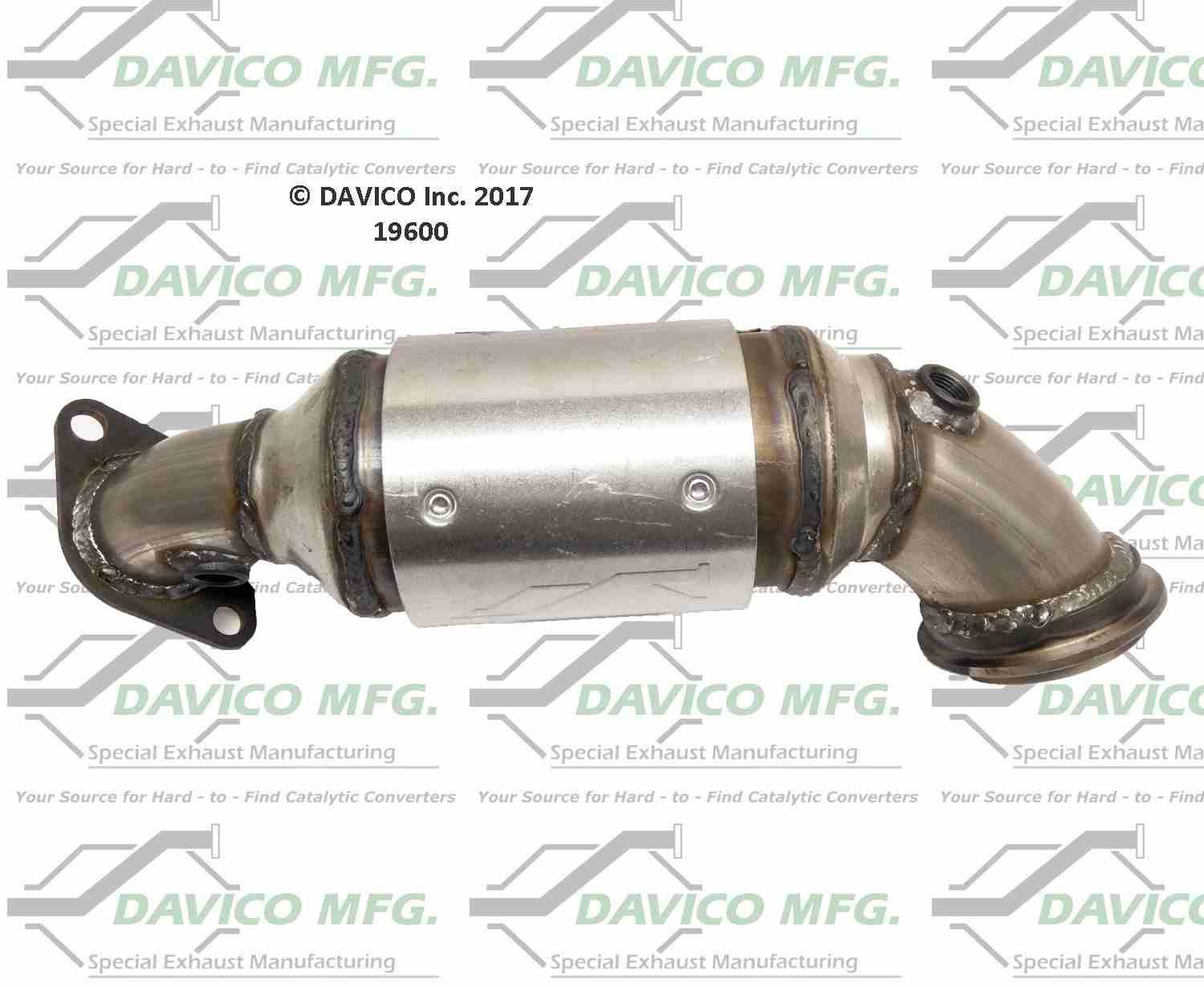 Davico Mfg Exact-Fit Catalytic Converter 19600