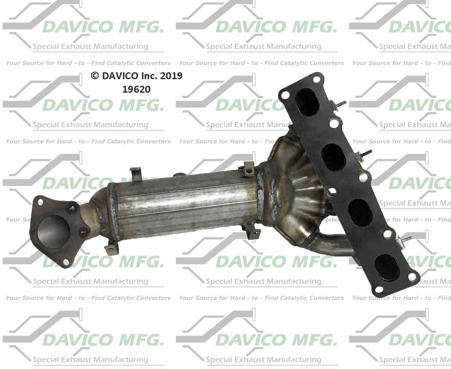 Davico Mfg Exact-Fit Catalytic Converter 19620