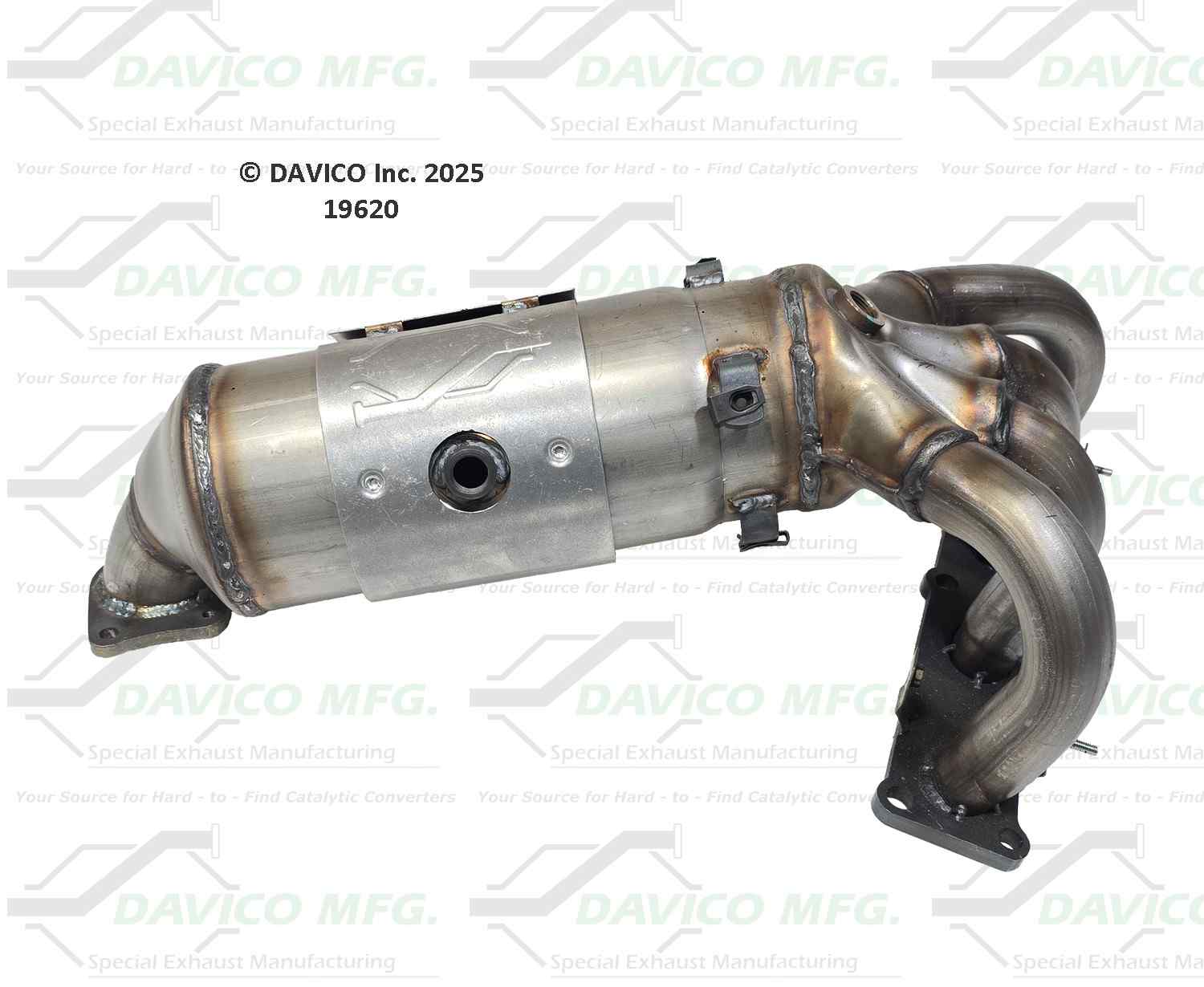 Davico Mfg Exact-Fit Catalytic Converter 19620