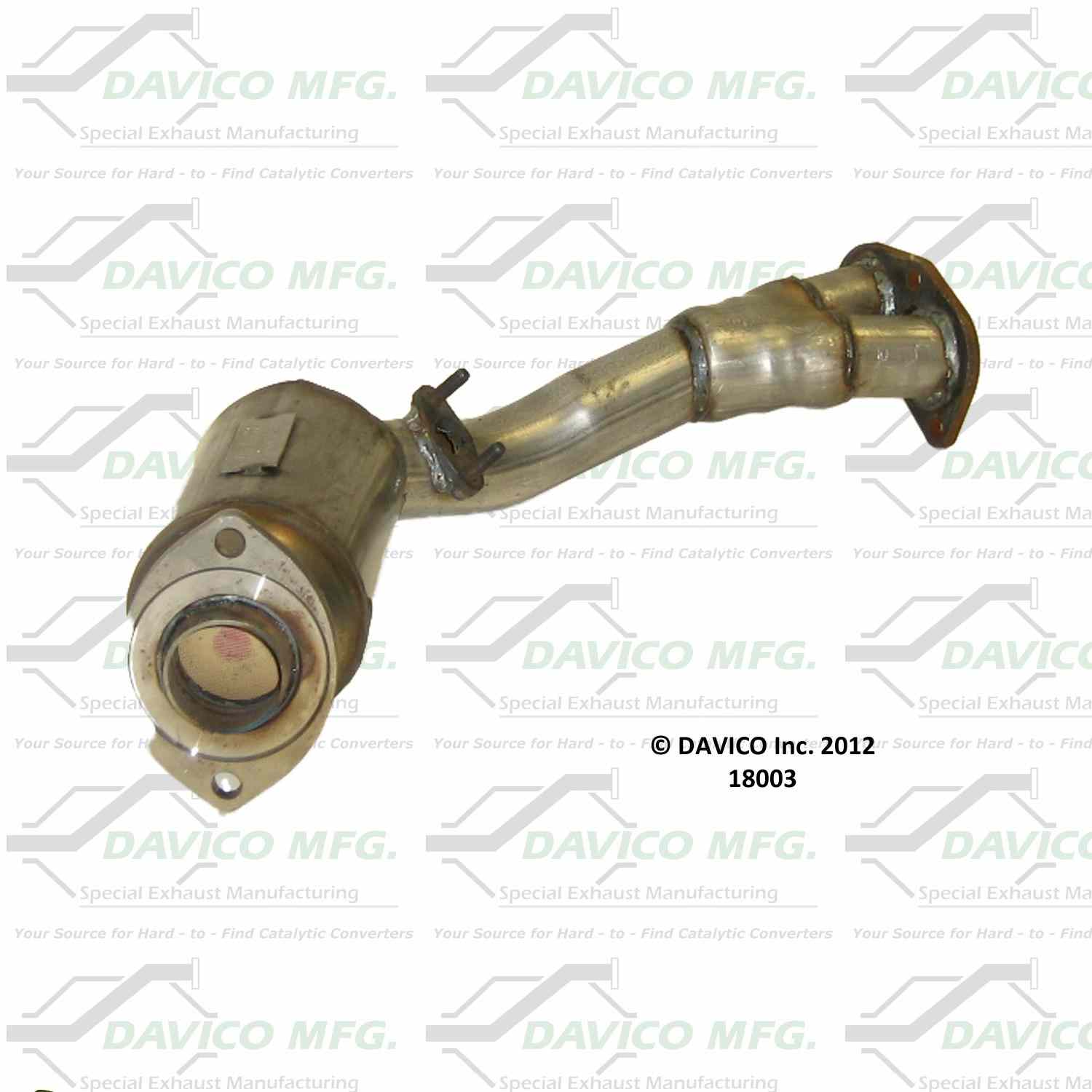 Davico Mfg Dealer Alternaive Exact-Fit Catalytic Converter 48003