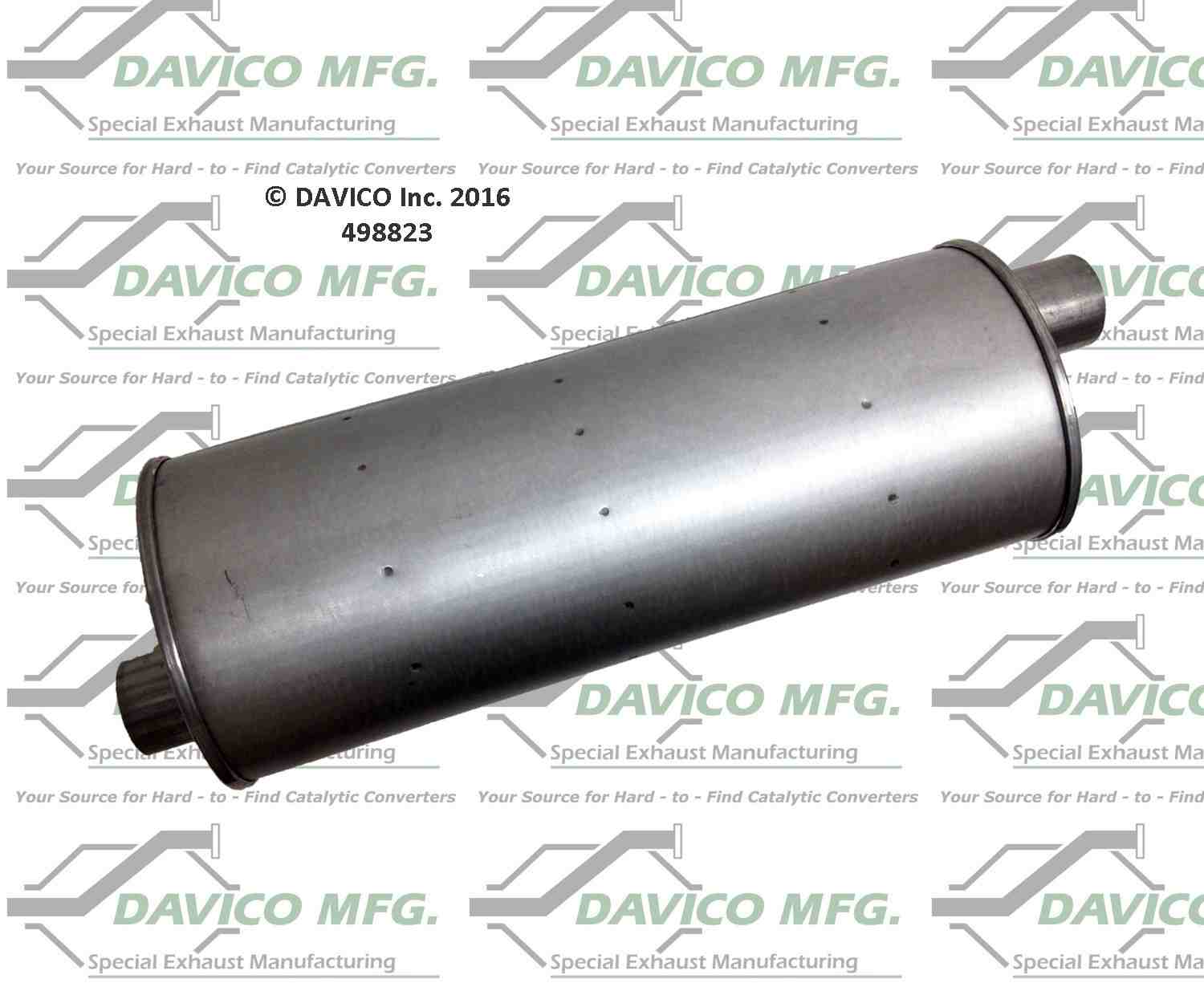 Davico Mfg Direct fit Muffler 498823