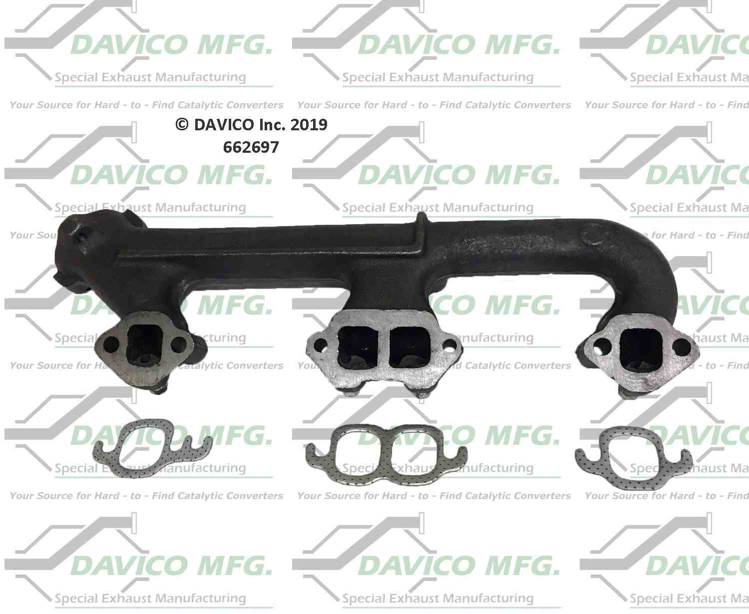 Davico Mfg Davico exhaust manifold 662697