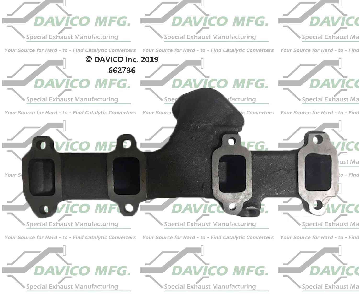 Davico Mfg Davico exhaust manifold 662736