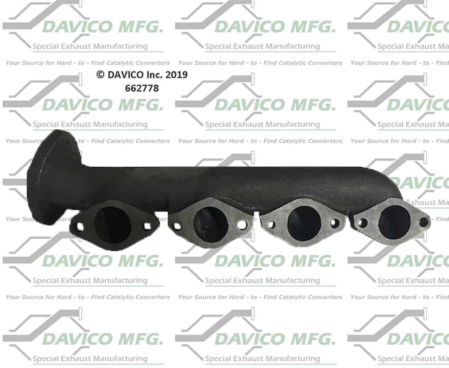 Davico Mfg Davico exhaust manifold 662778