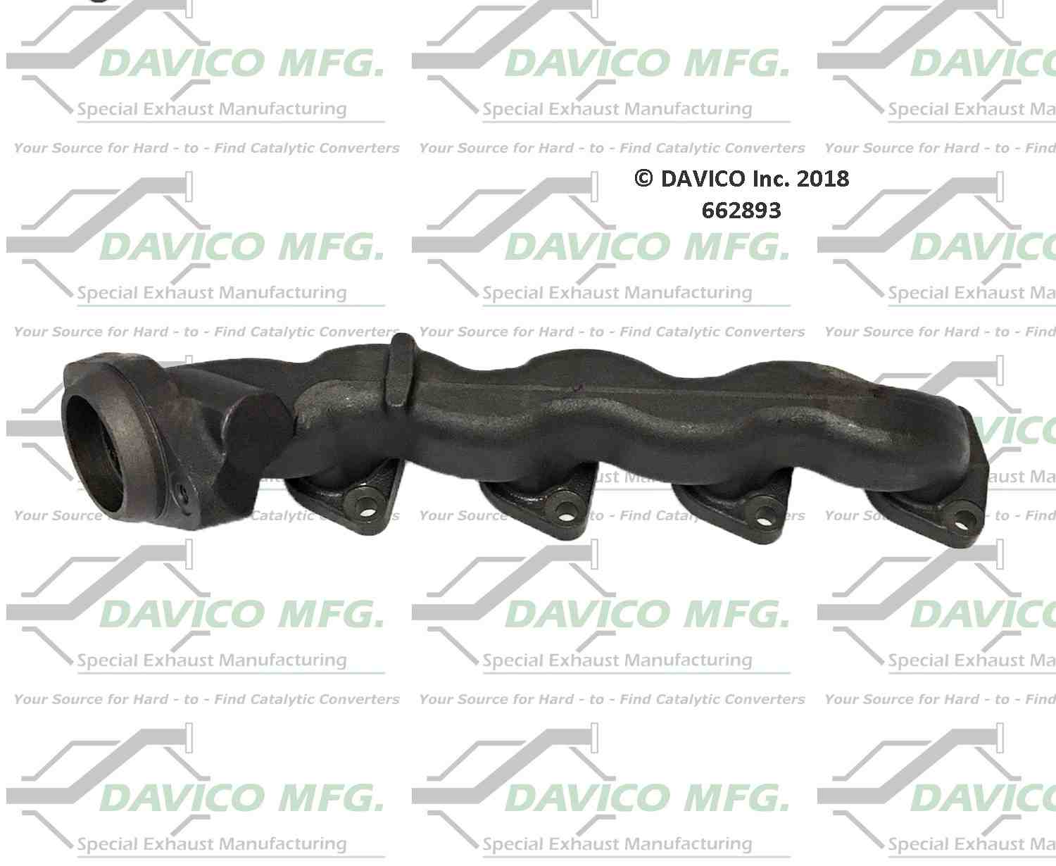 Davico Mfg Davico exhaust manifold 662893