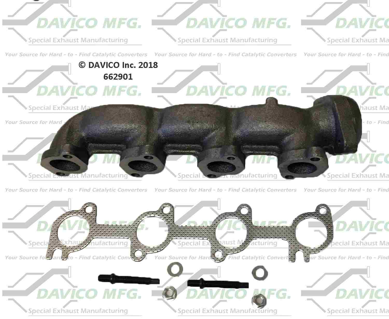 Davico Mfg Davico exhaust manifold 662901