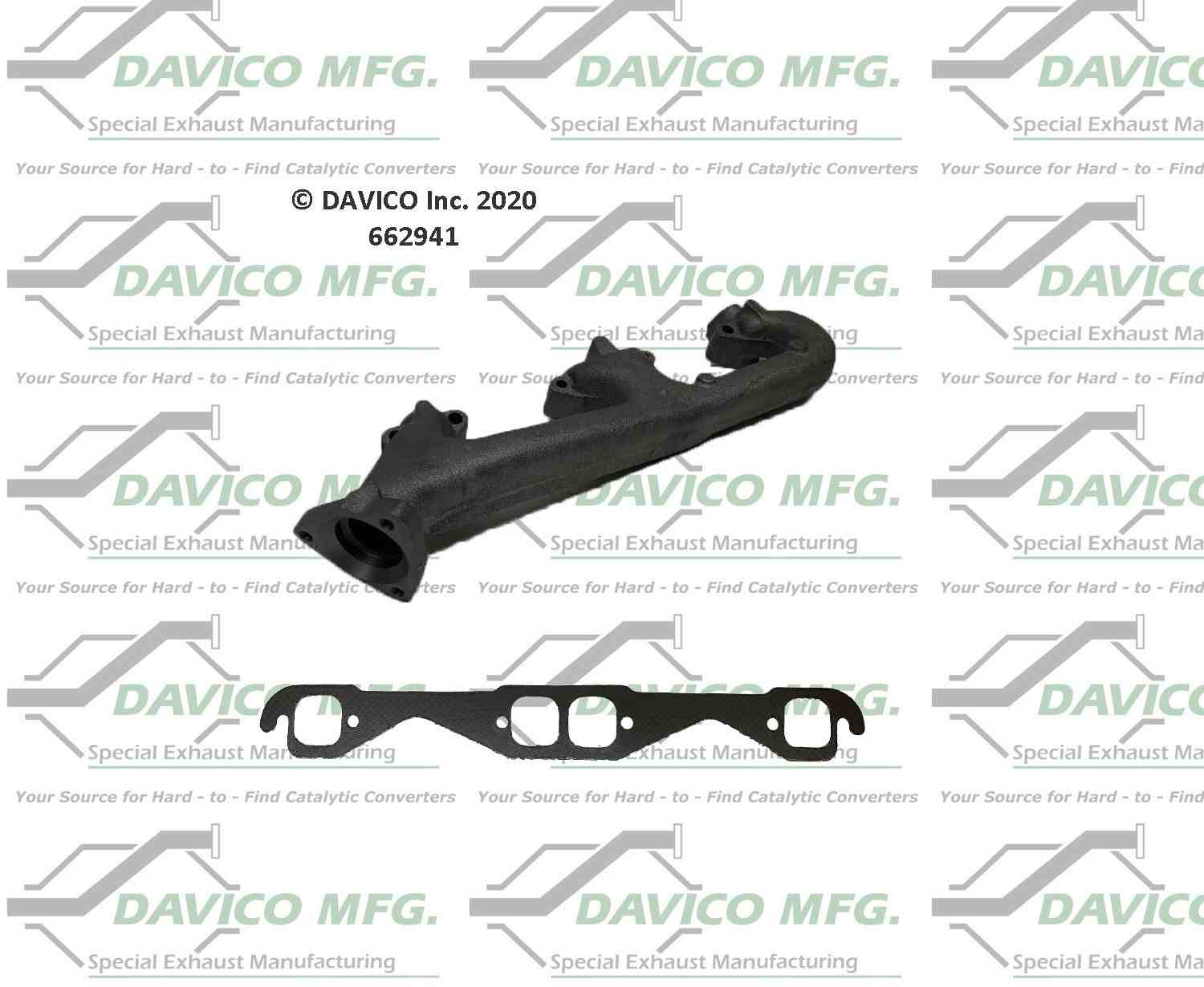 Davico Mfg Davico exhaust manifold 662941
