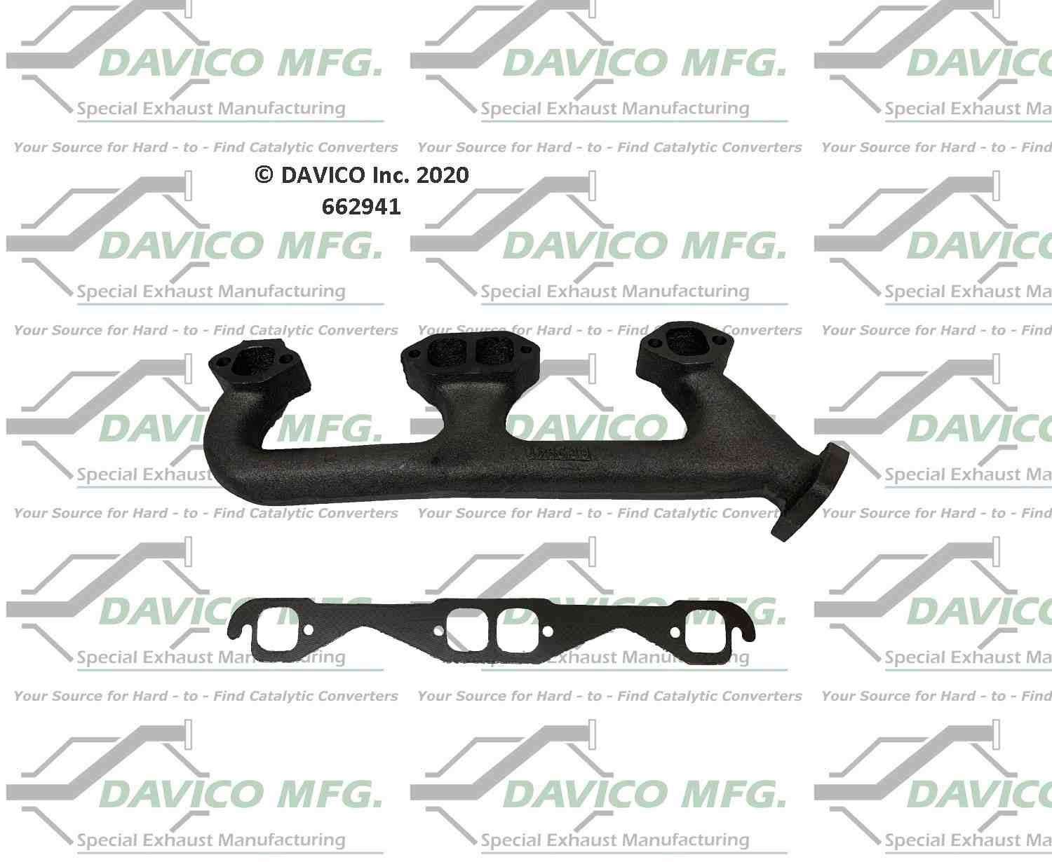 Davico Mfg Davico exhaust manifold 662941