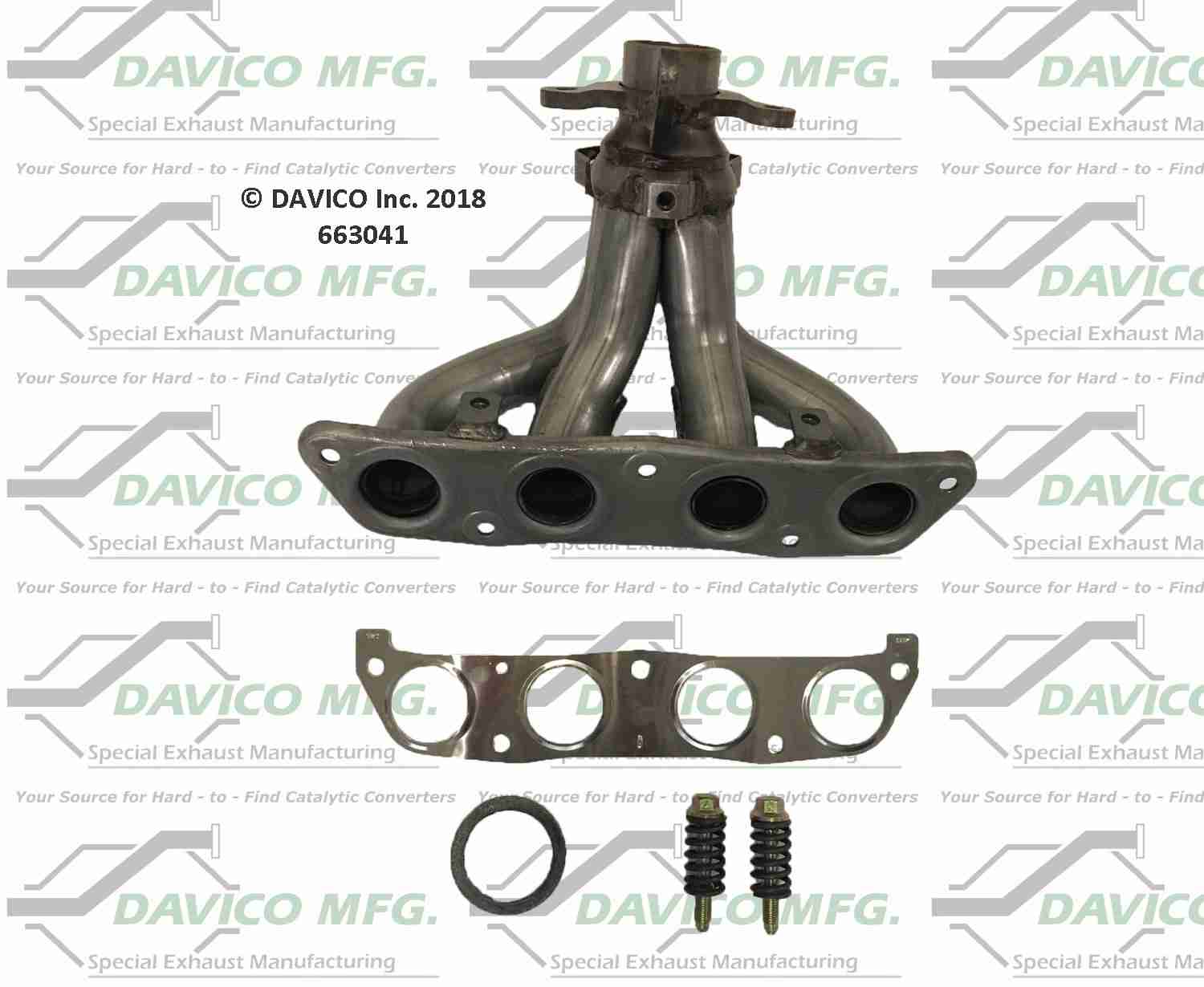 Davico Mfg Davico exhaust manifold 663041