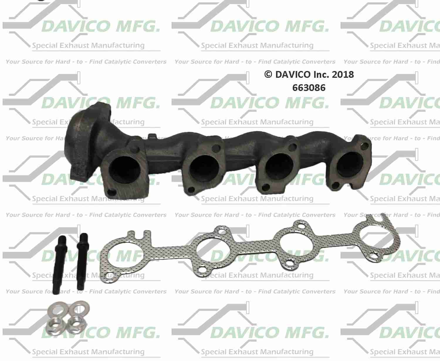 Davico Mfg Davico exhaust manifold 663086