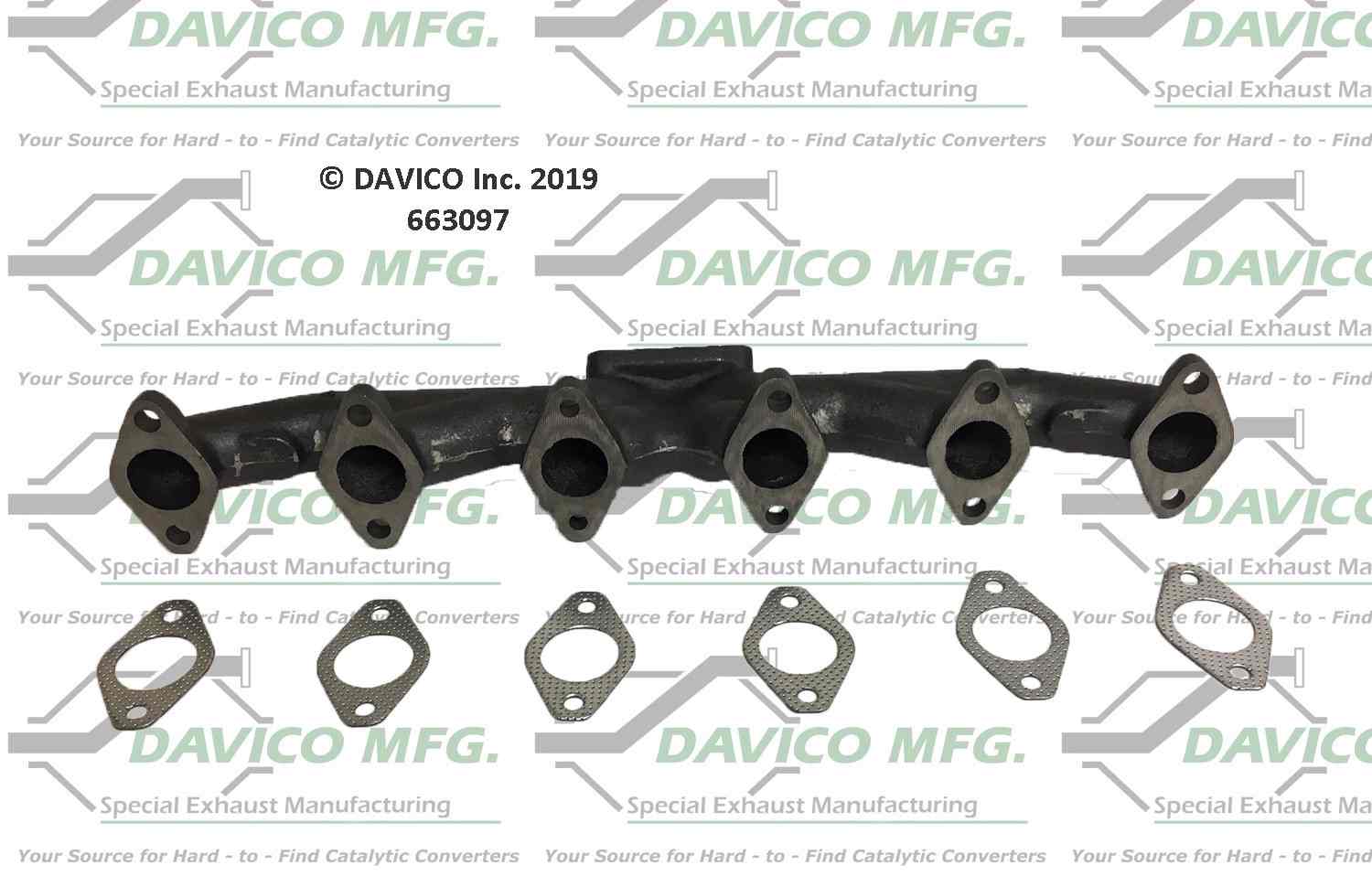 Davico Mfg Davico exhaust manifold 663097
