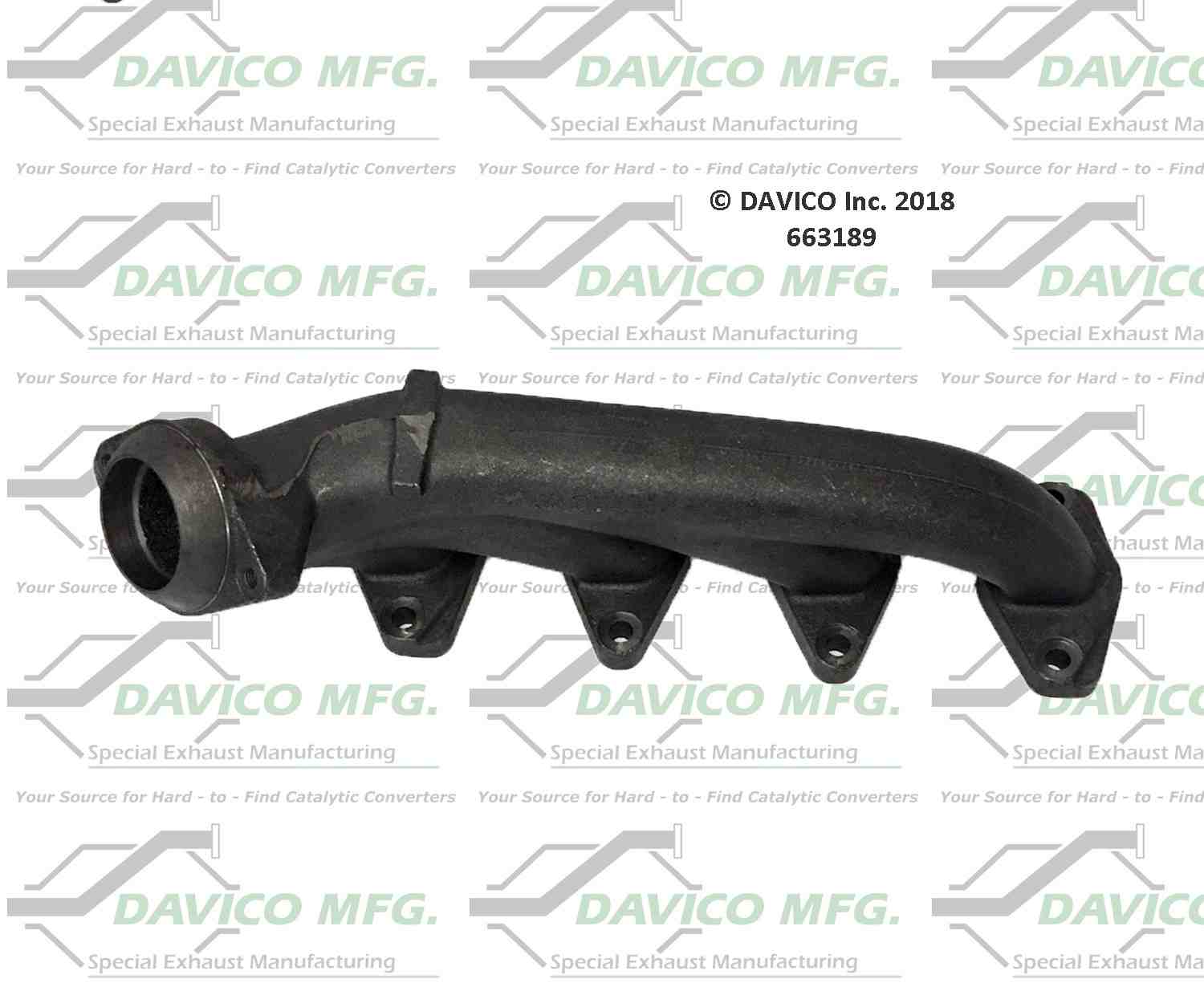 Davico Mfg Davico exhaust manifold 663189