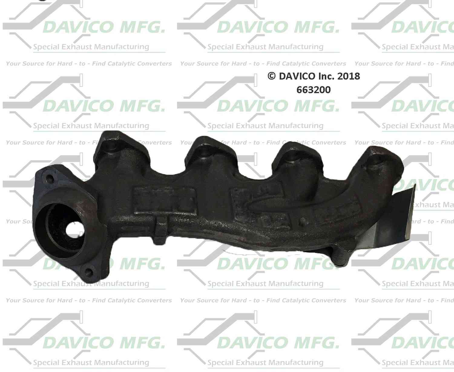 Davico Mfg Davico exhaust manifold 663200
