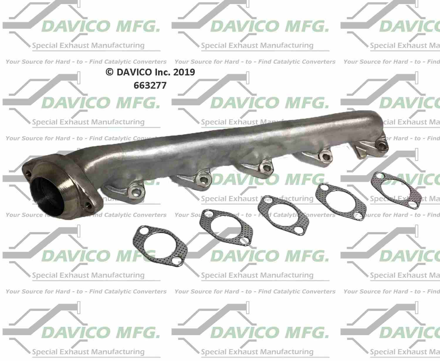Davico Mfg Davico exhaust manifold 663277