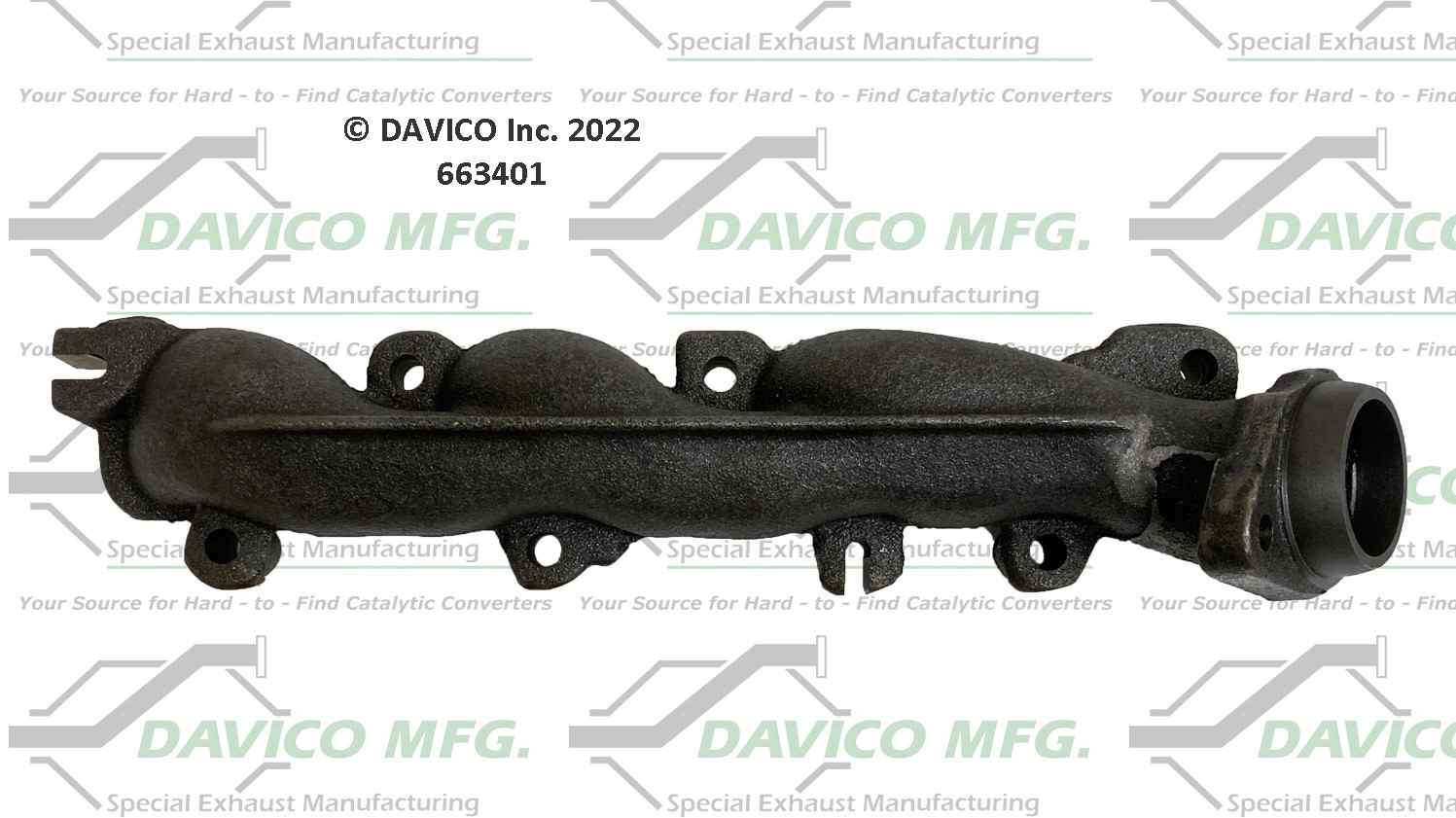 Davico Mfg Davico exhaust manifold 663401