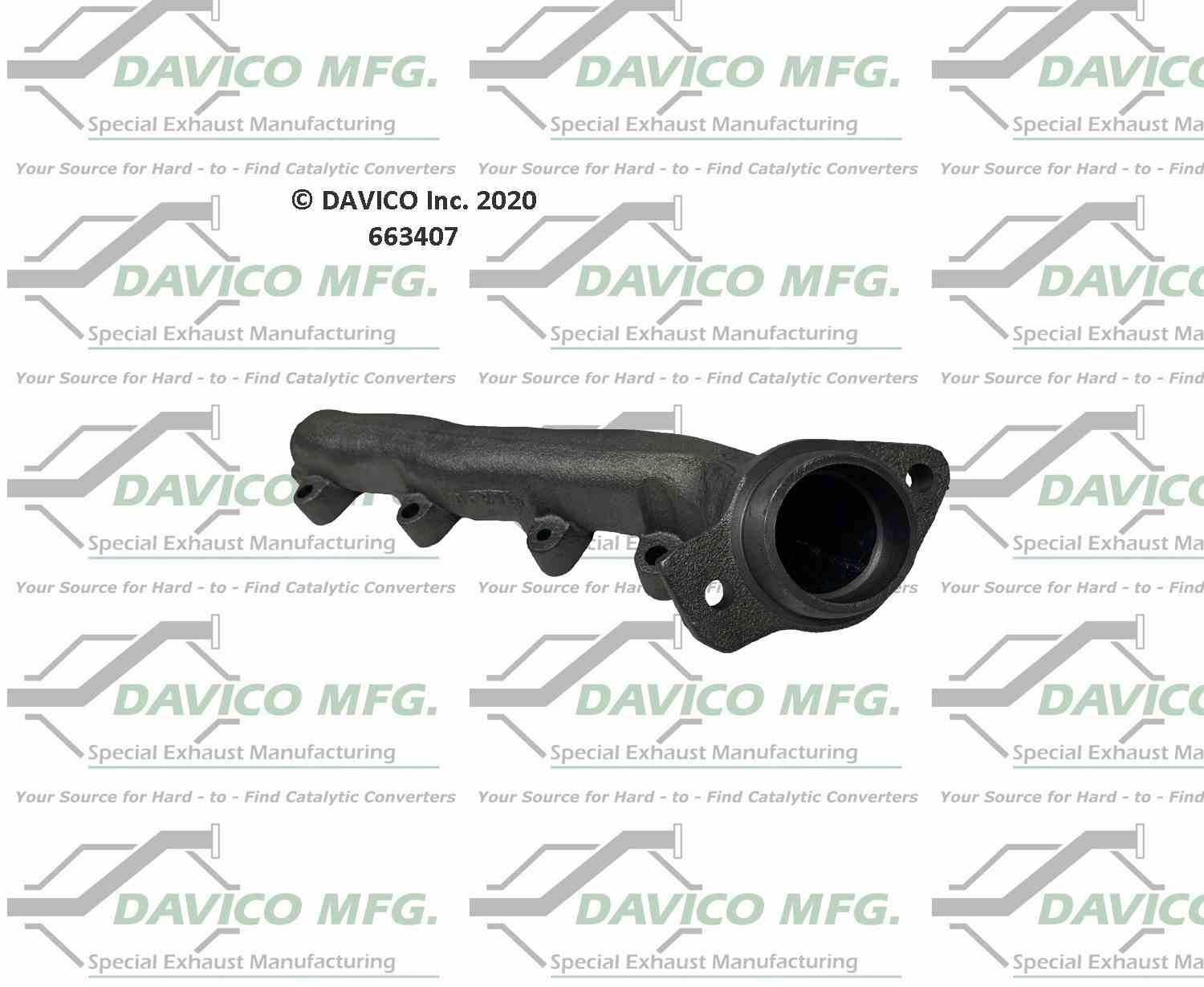 Davico Mfg Davico exhaust manifold 663407
