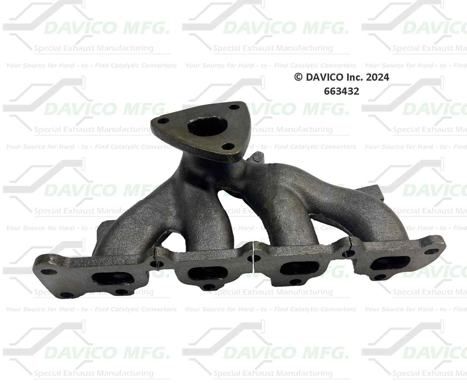 Davico Mfg Davico exhaust manifold 663432