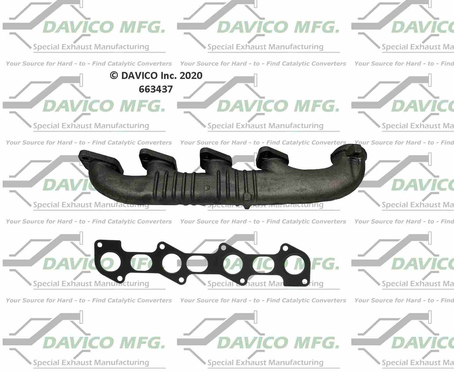 Davico Mfg Exhaust Manifold 663437