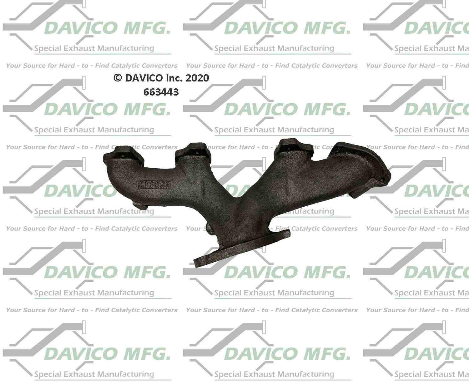 Davico Mfg Davico exhaust manifold 663443