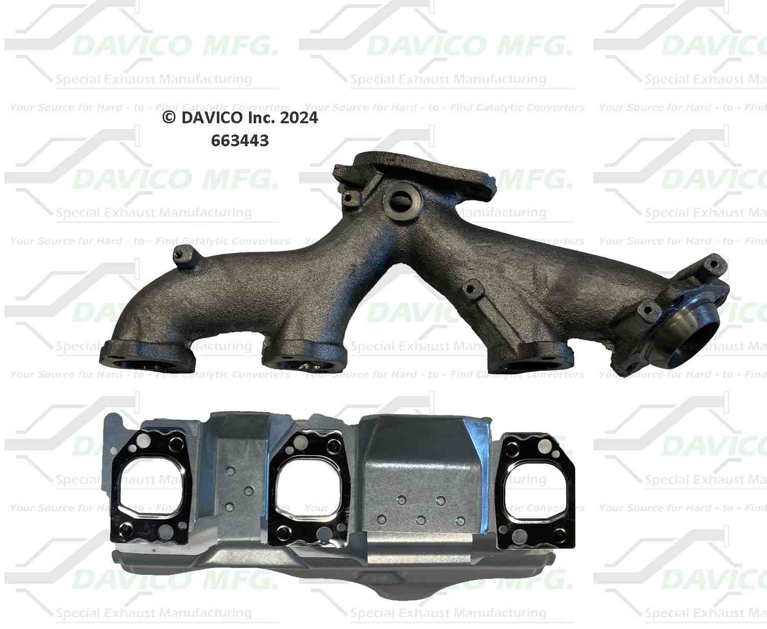 Davico Mfg Davico exhaust manifold 663443