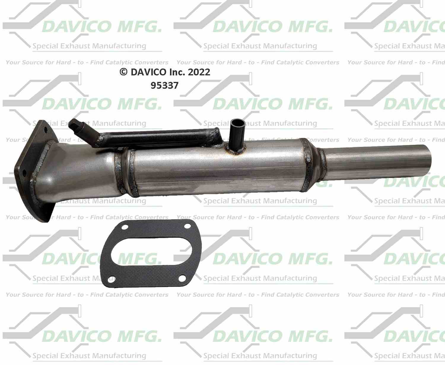 Davico Mfg Exact-Fit Catalytic Converter 95337