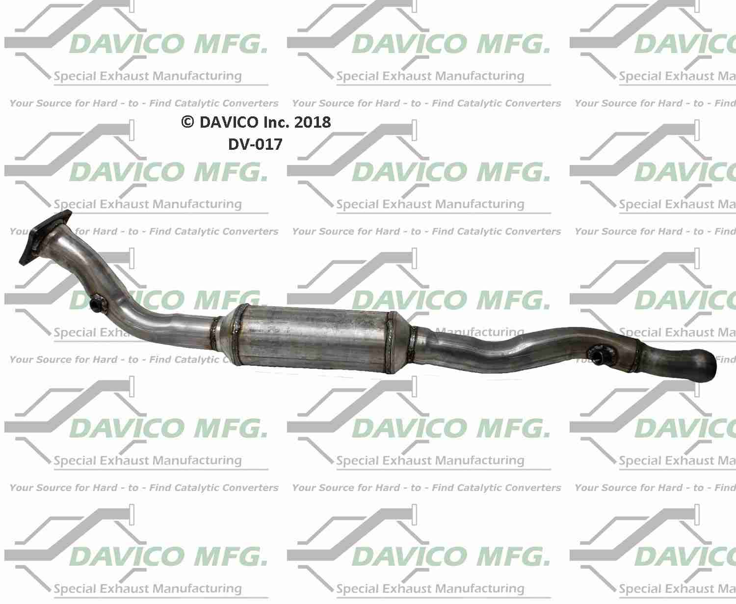 Davico Mfg Catalytic Converter DV-017