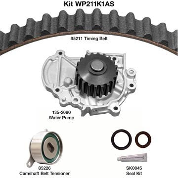 Dayco Engine Timing Belt Kit with Water Pump WP211K1AS