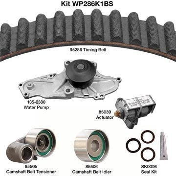Dayco Engine Timing Belt Kit with Water Pump WP286K1BS