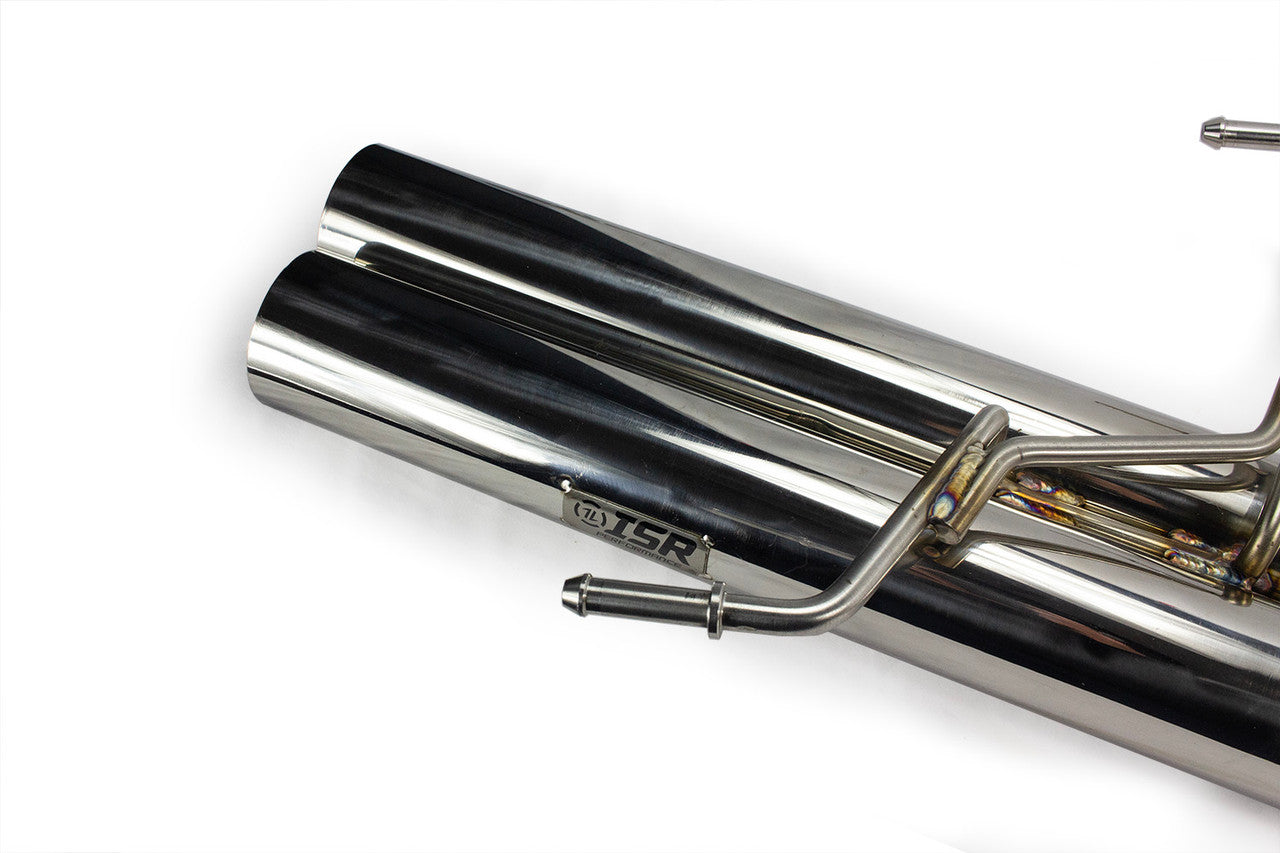 ISR Performance BMW E46 Series II EP Dual-Rear Section Only IS-S2RO-EPD-E46